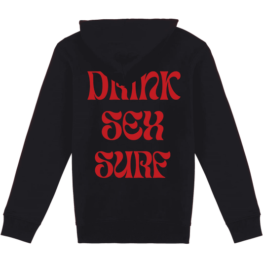 Hoodie DRINK SEX & SURF